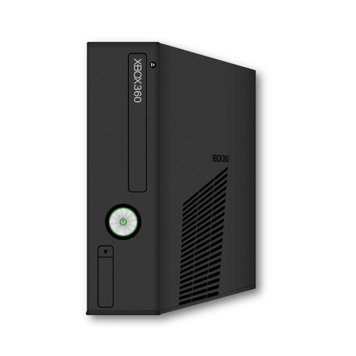 Xbox 360 slim console - console, dust