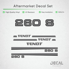 Fendt 260 S Decal Kit -