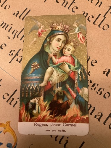 Santino salve regina madonna - santino,