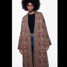 Cappotto lungo Zara maglia