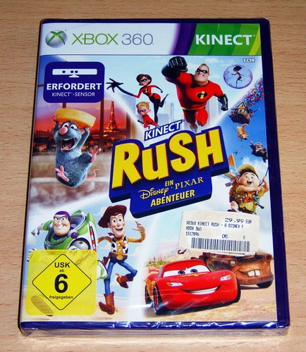 Kinect rush disney pixar - kinect,