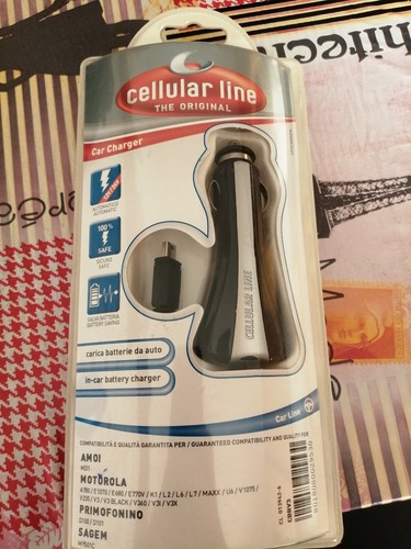 Carica batteria auto cellular