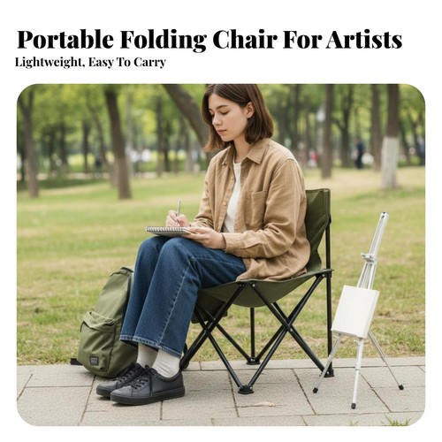 Sedia artista con schienale - da,