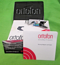 CARTUCCIA E STILO ORTOFON OM 5E SU GUSCIO TESTA TIPO TECHNICS CROMATO