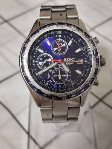 Seiko pilot chronograph - pilot,