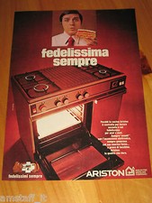 ARISTON CUCINA=ANNO 1974=PUBBLICITA=ADVERTISING=