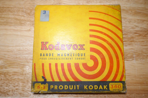 Bande magnetique bobine - bande,