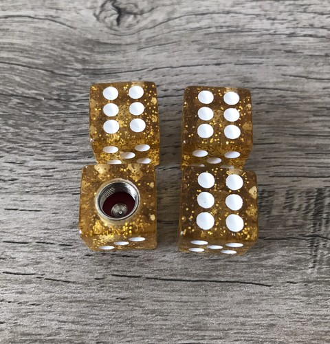 Dadi glitter colore oro - colore,
