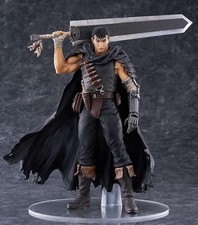 BERSERK Guts Black Swordsman Pop Up Parade L Big Size Statue Gatsu Max Factory