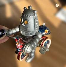 Ombrello robot latta vintage