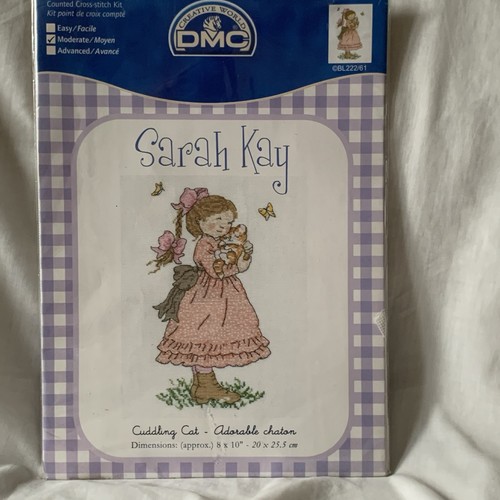Kit punto croce dmc sarah - punto,