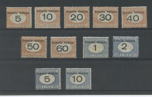 Colonie somalia 1926 tasse - colonie,