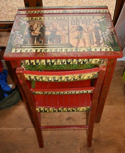 Scrivania vintage decoupage