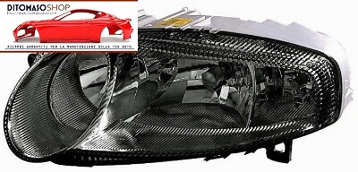 Faro 2h7 elettrico nero - 2h7-h1,