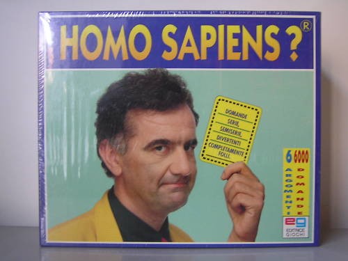 Gioco scatola homo sapiens - scatola,