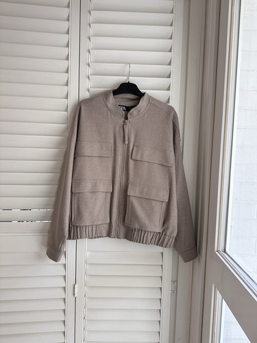 Giacca bomber zara - beige, marl