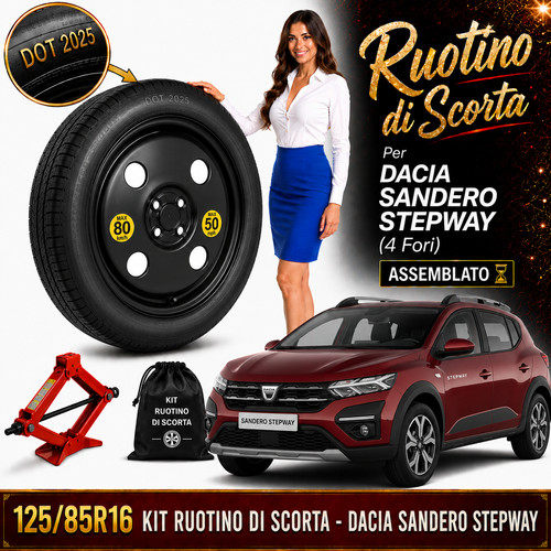 Ruotino scorta dacia - 16",