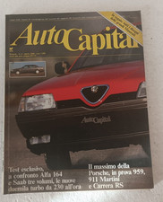Autocapital 4 1988 - Porsche 959 911 Martini e Carrera RS - Alfa Romeo 164
