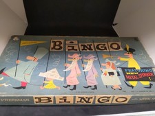 Bingo vintage Pressman anni 50