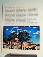 ERNST DAMITZ ART PIECE VINTAGE ORIG 1977 PUBBLICITÀ