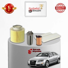 KIT TAGLIANDO 4 FILTRI AUDI A6 C6 3.0 TDI 165KW 225CV DAL 2004 -> 2011