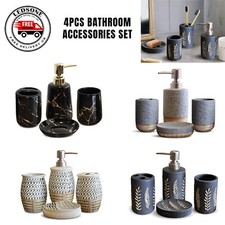 Set accessori bagno 4 pezzi -