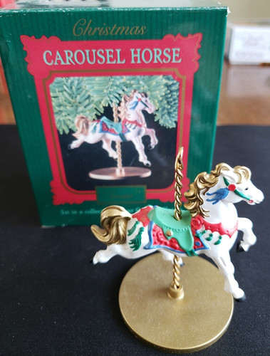 Hallmark vintage 1989 giostra - hallmark,