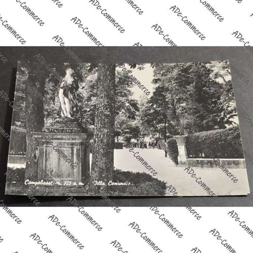 Cartolina campobasso villa - cartolina,