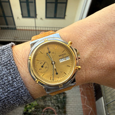 Orologio uomo Monti Cronografo 7750 Automatico Acciaio 37mm fullset
