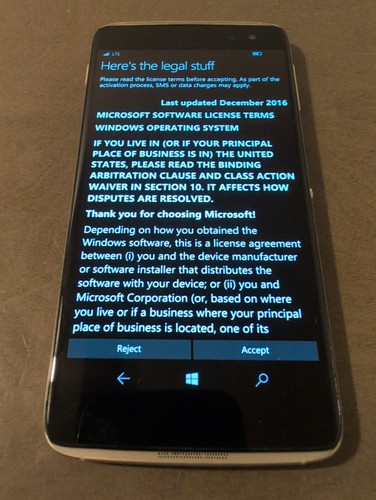 Smartphone mobile alcatel - mobile,