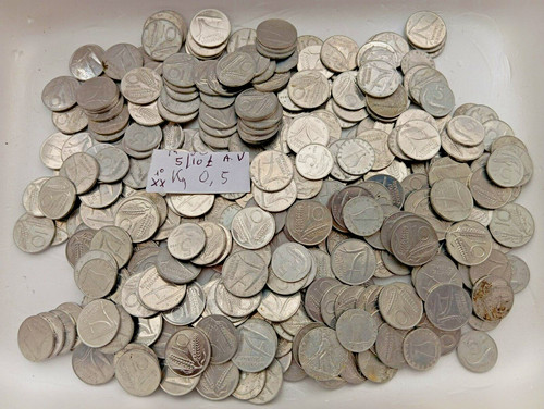 Lotto 380 monete repubblica - c.,