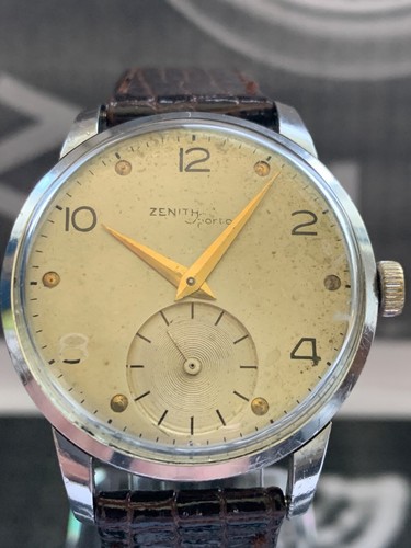 Zenith sporto vintage watch - zenith,