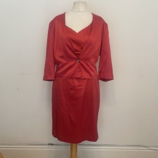 Abito e giacca Alexon rosso a