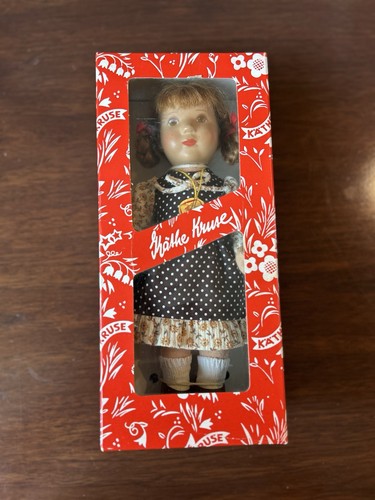 Bambola vintage scatola