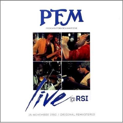 Pfm premiata forneria - pfm,
