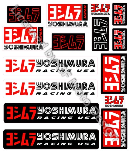 Yoshimura sponsor set - sponsor, di