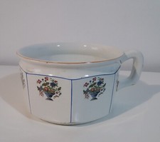 SOCIETA' CERAMICA RICHARD antico vaso da notte pitale ceramica anni 30 no Ginori