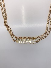 VERSACE Necklace GLD Top Men's