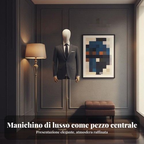 Espositore abiti uomo con - abiti,