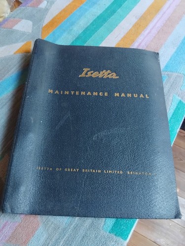Isetta bmw brighton - isetta, manuale