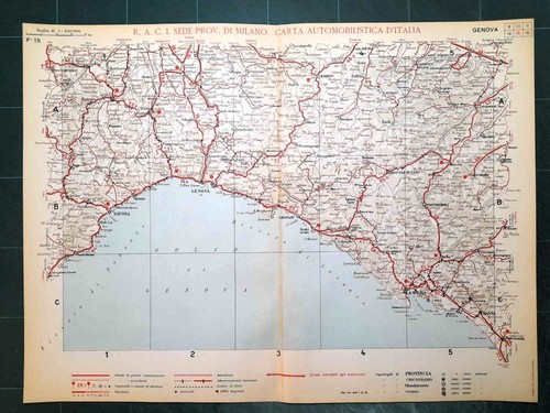 Carta geografica stradale