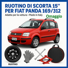 Ruotino di scorta fiat panda
