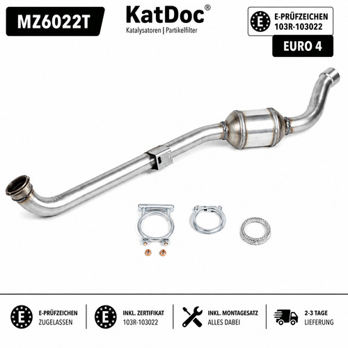 Catalizzatore mercedes - catalizzatore,