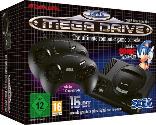 Console sega mega - sega, mini