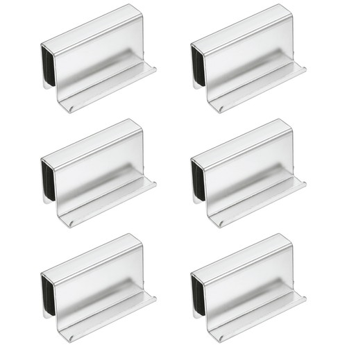 6pcs maniglia vetro - 1.6",
