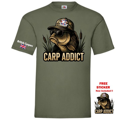 Maglietta british carpers - british,