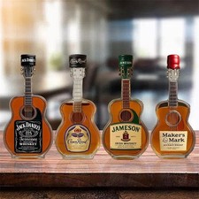 Cool Guitar bottiglia di vetro