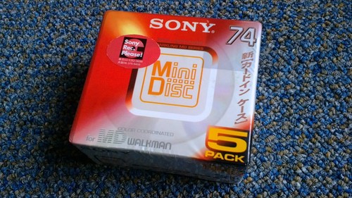 Minidisc sony sparkling - 5,