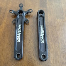 Guarnitura 175 mm forgiata turbina Race Face vintage - nera 