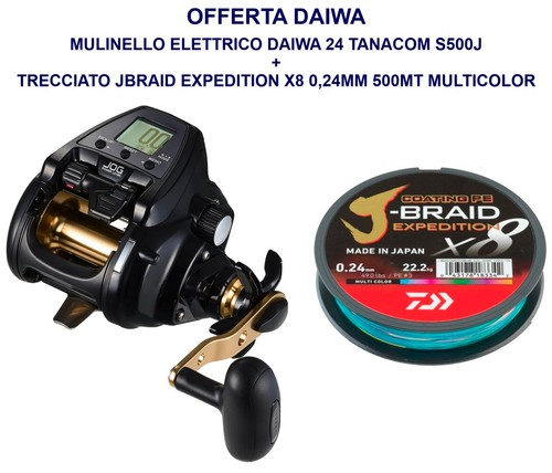 Mulinello elettrico daiwa - elettrico, 24